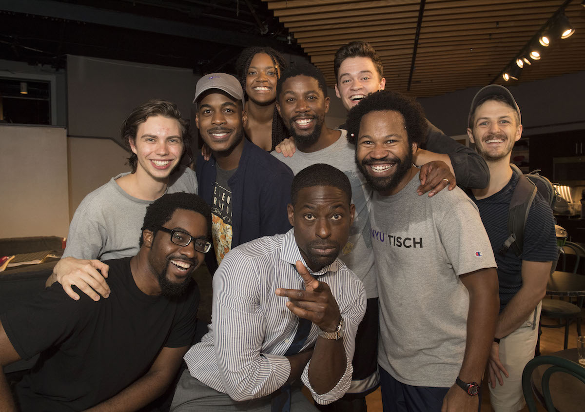 Sterling K. Brown & current students